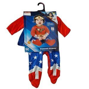 DC Wonder Woman Halloween Rubies Infant Costume Size 0-6 Months